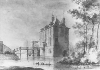 1000576 Gezicht op kasteel Oudegein te Jutphaas.